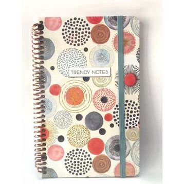 Keskin Color 13*21 80 Yp. Çiz. Sert Kapak Trendy Notes Defter