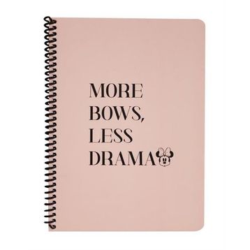 Keskin Color 16,5x22,5 cm 80 Yaprak Disney More Bows Less Drama Çizgili Defter