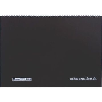 Keskin Color 302025 25x35 cm Schwarz Spiralli 25 Yaprak Resim Defteri