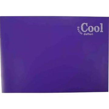 Keskin Color 306010-99 25x35 cm 16 Yaprak Plastik Kapak Tel Dikişli Cool Resim Defteri