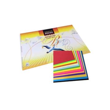 Keskin Color 35x50 15 Renk Blok Spiralli Fon Kartonu