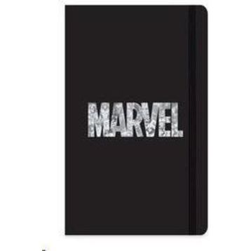 Keskin Color 413700-70 Marvel 13x21 cm 80 Yaprak Çizgili Ciltli Lastikli Not Defteri