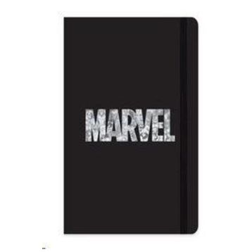 Keskin Color 413700-70 Marvel 13x21 cm 80 Yaprak Çizgili Ciltli Lastikli Not Defteri
