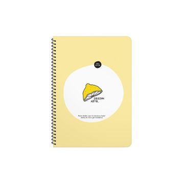 Keskin Color 500514-99 Hisli Şeyler A4 80 Sayfa Kareli Spiralli Defter