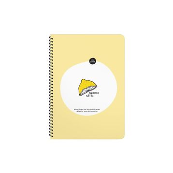 Keskin Color 500514-99 Hisli Şeyler A4 80 Sayfa Kareli Spiralli Defter