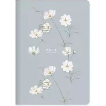 Keskin Color 96 Yaprak Çizgili Sert Kapak Ciltli Gri Start Defter