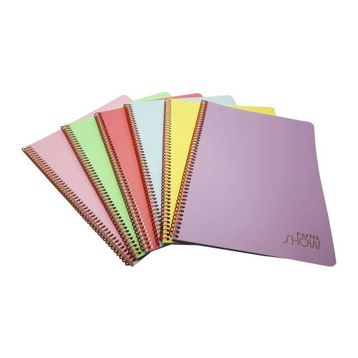 Keskin Color A4 72 Yaprak Kareli PP Kapak Spiralli Pastel Show Defter