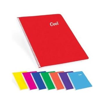 Keskin Color A5 72 Yaprak Kareli PP Kapak Spiralli Pastel Show Defter
