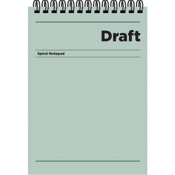 Keskin Color A5 Kareli Draft Yeşil Bloknot