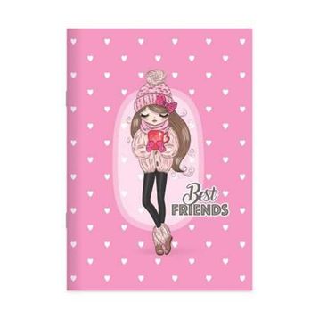 Keskin Color Best Friends A4 40 Yp Çizgili Tel Dikişli Defter