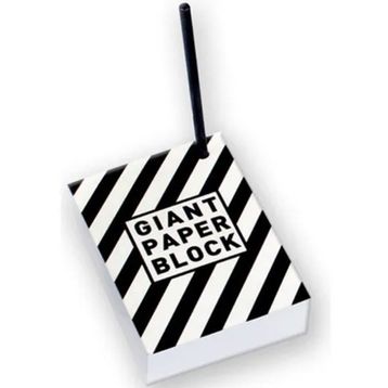 Keskin Color Container Giant Paper Block Beyaz Ciltli 250 Yaprak Not Defteri