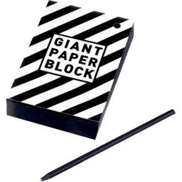 Keskin Color Container Giant Paper Block Siyah Ciltli 200 Yaprak Not Defteri 2'li Paket Defter