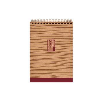Keskin Color Dekokraft Kareli 80 Yaprak 144105-99 A5 Spiralli Bloknot