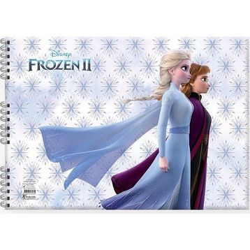 Keskin Color Frozen 2 Resim Defteri 15 Yaprak Ferforajlı Kolay Yırtılan 25 x 35 cm Resim Defteri