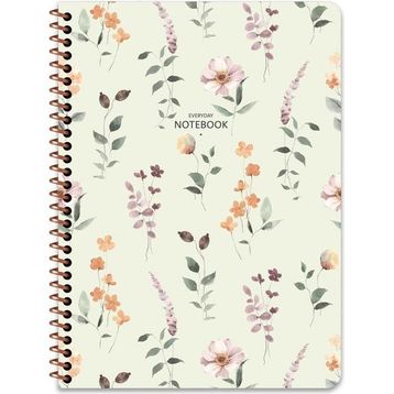 Keskin Color Keskin Color 16.5X22.5 Çizgili Çiçek 80 Yaprak Defter