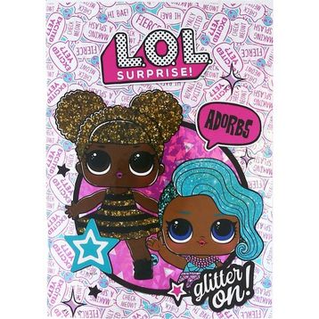 Keskin Color L.O.L. A5 40 Yaprak Çizgili Hologram Kaplamalı Defter