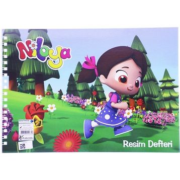 Keskin Color Niloya 17X24 cm 15 Yaprak Resim Defteri 41696-3 Resim Defteri