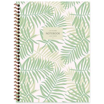 Keskin Color Plume Leaves 16.5x22 80 Yp Çizgili Defter