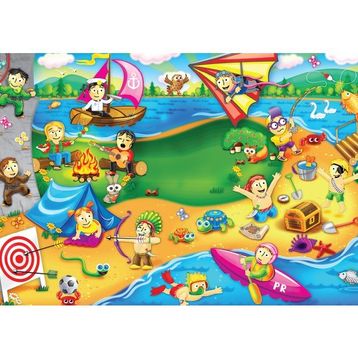 Keskin Color Sahil 100 Parça Puzzle
