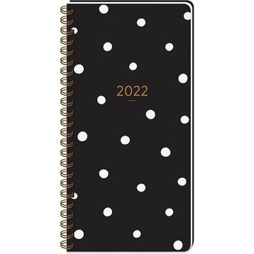 Keskin Color Siyah Puantiye 2022 Haftalık Cep Ajandası