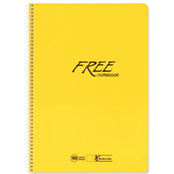 Keskin Free A5 80 Yp Çizgili PP Kapak Defter