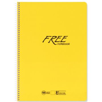 Keskin Free PP Kapak A5 60 Yp Kareli Defter