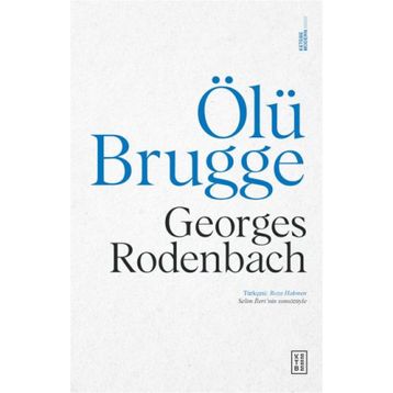 Ketebe Yayınları Ölü Brugge