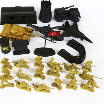 Kette Asker Seti Çok Parçalı Mini Figürler