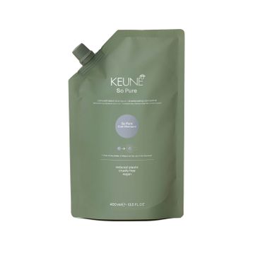 Keune So Pure Cool 400 ml Sarı Gri Saçlar İçin Gümüş Şampuan