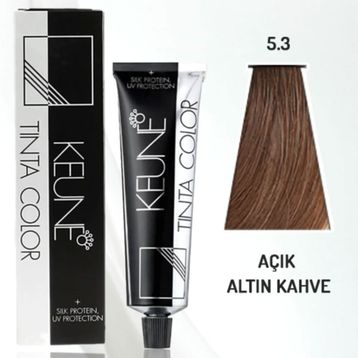Keune Tinta 5.3 Açık Altın Kahve 60 ml Saç Boyası
