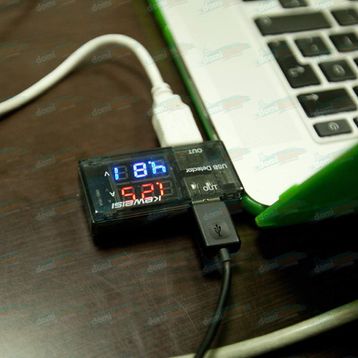 Keweisi USB Voltaj ve Akım Ölçer