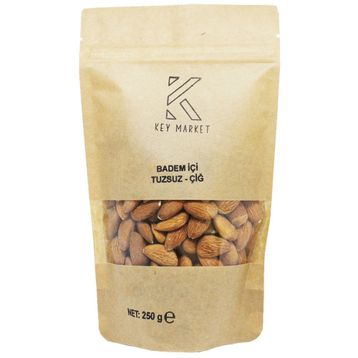 Key Market 250 gr Doğal Çiğ Badem İçi