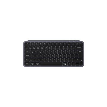 Keychron B1 Pro Ultra-Slim Gri %75 TKL Kablolu/Kablosuz Klavye