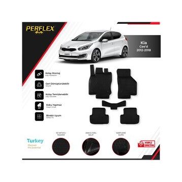 Kia 2012 2018 Ceed 3D Havuzlu Paspas