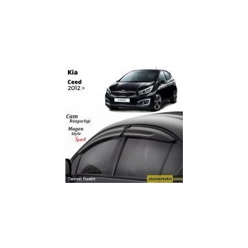 Kia Ceed 2012 Mugen Cam Rüzgarlığı