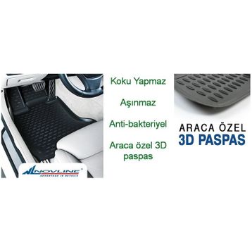 Kia Ceed 2012 Sonrası 3D Havuzlu Oto Paspas