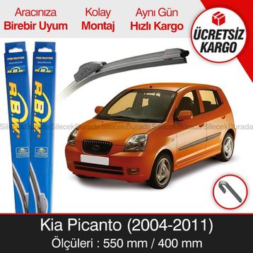 Kia Picanto 2004-2011 Muz Silecek Takımı