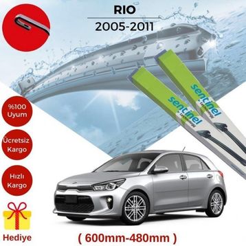Kia Rio 2005-2011 Silecek Takımı