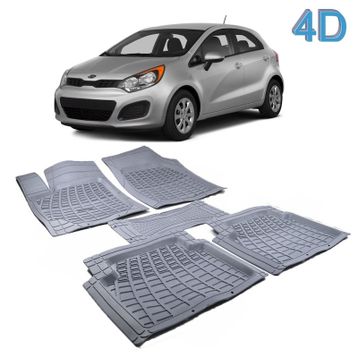 Kia Rio 2012 Havuzlu Paspas