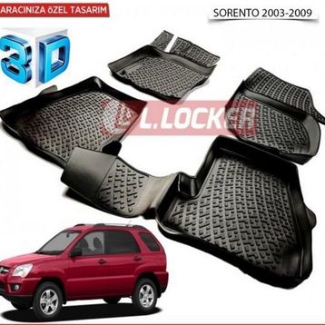 Kia Sorento 2003-2009 3D Havuzlu Paspas