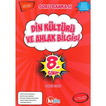 Kida Yayınları 8. Sınıf Din Kültürü Ve Ahlak Bilgisi Soru Bankası
