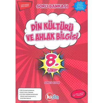 Kida Yayınları 8. Sınıf Din Kültürü Ve Ahlak Bilgisi Soru Bankası