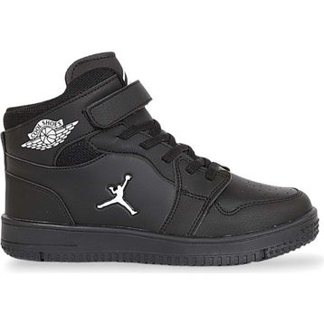 Kidessa NKT01517-Siyah Anatomik Taban Unisex Çocuk Boğazlı Sneakers Ayakkabı