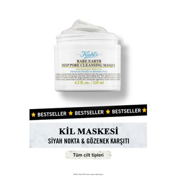Kiehl's 125 ML Rare Earth Gözenekleri Derinlemesine Arındıran Kil Maskesi