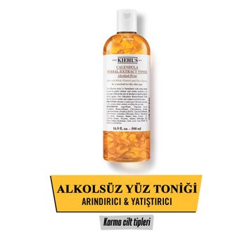 Kiehl's 500 ml Calendula Kadife Çiçeği Özlü Arındırıcı Alkolsüz Tonik