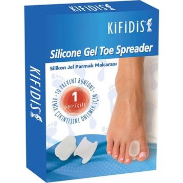 Kifidis 250 Kemik Çıkıntısı için 1 Çift Silikon Jel Parmak Makarası