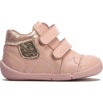 Kifidis K531 Kids Pudra Deri İlk Adım Unisex Çocuk Deri Ayakkabı