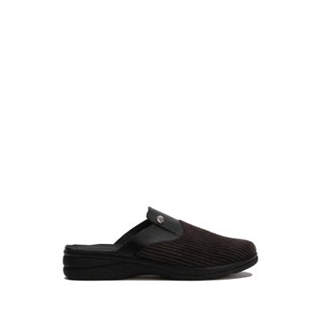 Kifidis SIB177101 12SRY1TERE00001 40-45 Siyah Black Natura Erkek Anatomik Deri Terlik