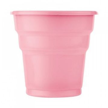 Kikajoy 50 Adet Pembe Plastik Bardak