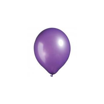 Kikajoy Baskısız Mor Metalik Balon